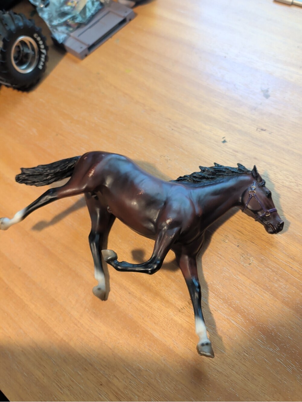 Breyer No 731 Niatross Standardbred Standard Bred Toy Model Horse Brown